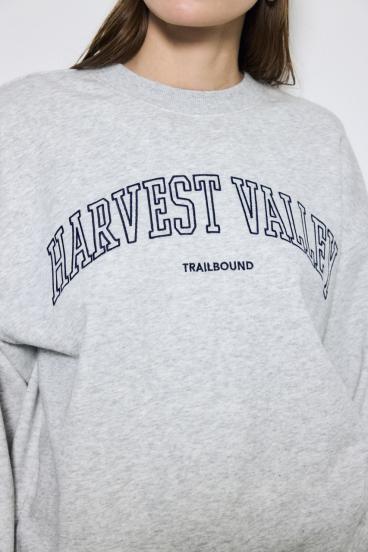 カレッジロゴ スウェットトップス 詳細画像