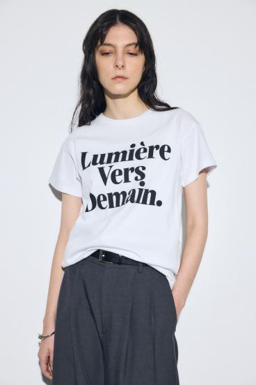 メッセージロゴ半袖Tシャツ