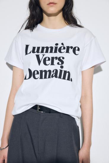 メッセージロゴ半袖Tシャツ