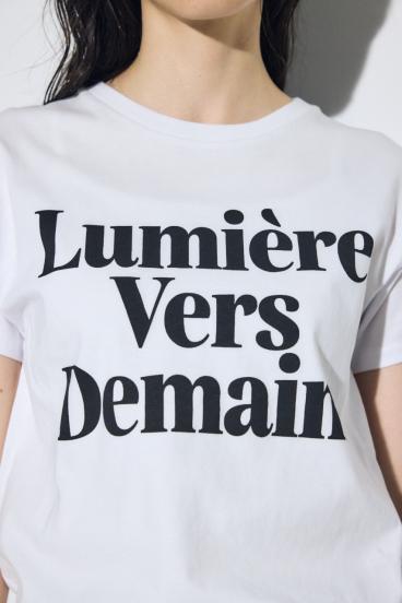 メッセージロゴ半袖Tシャツ 詳細画像