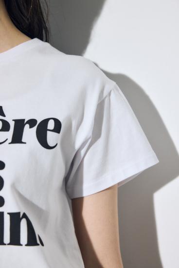 メッセージロゴ半袖Tシャツ 詳細画像