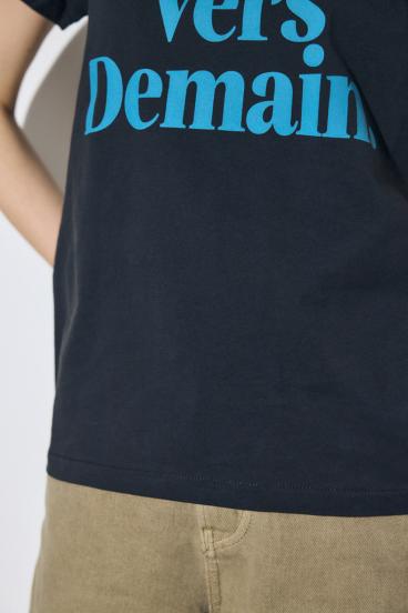 メッセージロゴ半袖Tシャツ 詳細画像