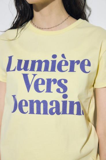 メッセージロゴ半袖Tシャツ 詳細画像