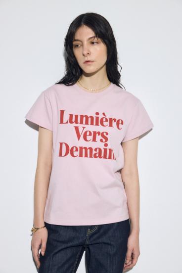 メッセージロゴ半袖Tシャツ