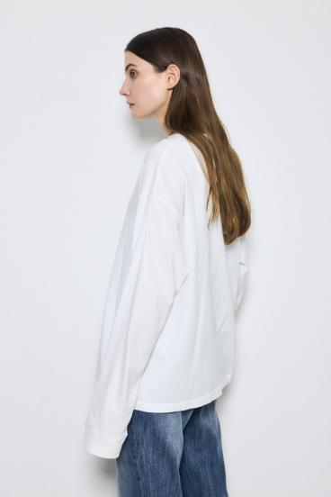 ワンポイントロゴロングTシャツ 詳細画像