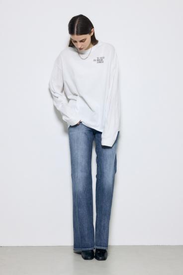 ワンポイントロゴロングTシャツ 詳細画像