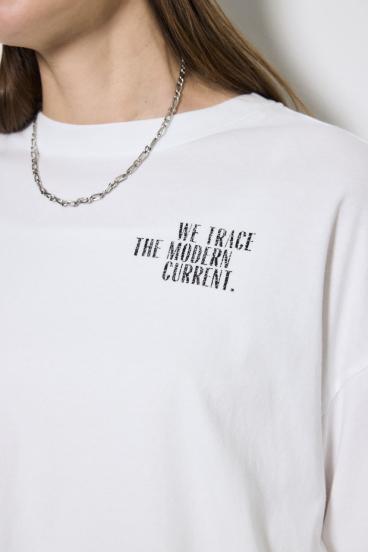 ワンポイントロゴロングTシャツ 詳細画像