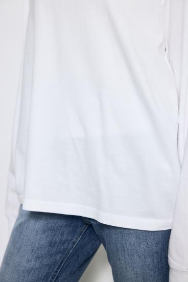 ワンポイントロゴロングTシャツ 詳細画像