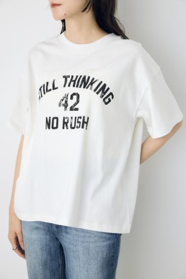 カスレプリントTシャツ 詳細画像