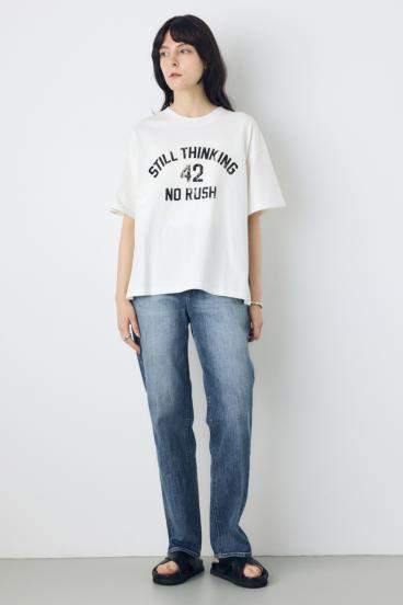 カスレプリントTシャツ 詳細画像