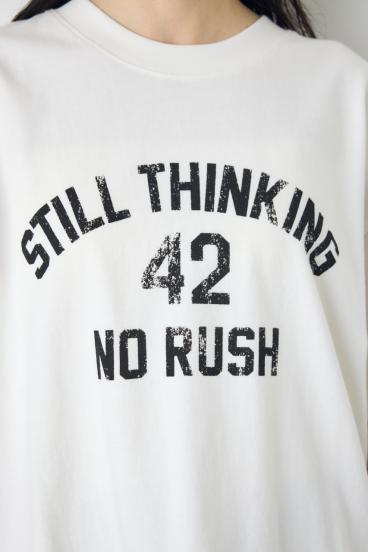 カスレプリントTシャツ 詳細画像