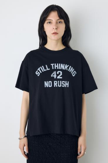 カスレプリントTシャツ