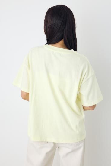 カスレプリントTシャツ 詳細画像