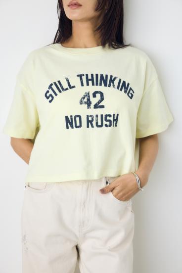 カスレプリントTシャツ 詳細画像