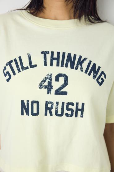 カスレプリントTシャツ 詳細画像