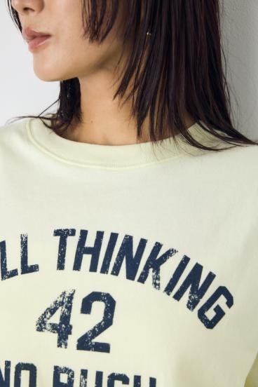 カスレプリントTシャツ 詳細画像