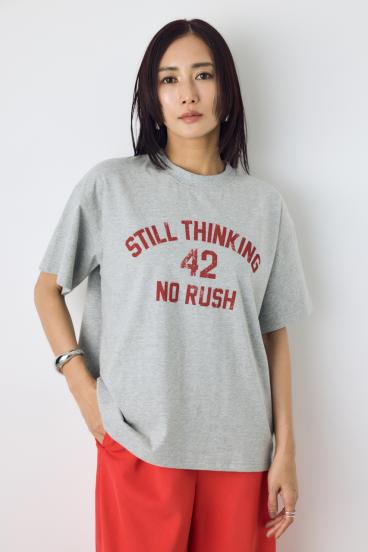 カスレプリントTシャツ 詳細画像