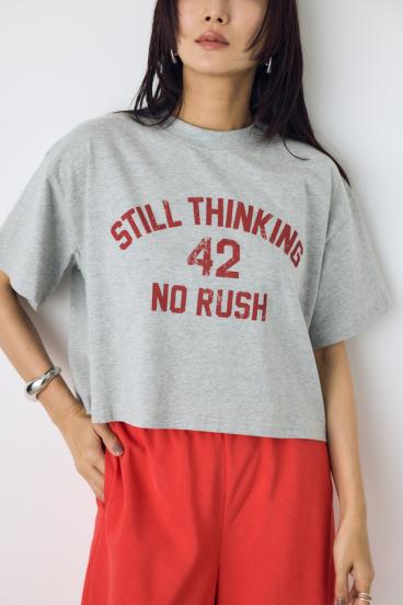 カスレプリントTシャツ 詳細画像