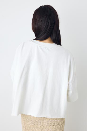 刺繍ロゴTシャツ 詳細画像