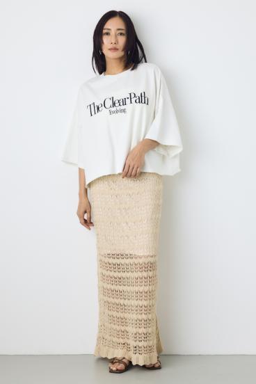 刺繍ロゴTシャツ 詳細画像