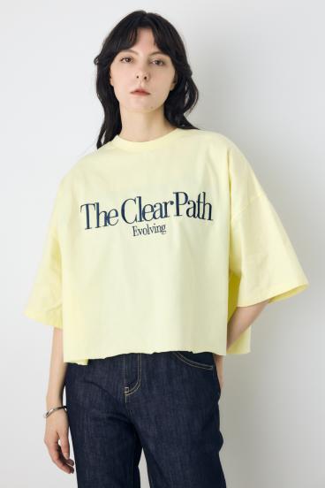 刺繍ロゴTシャツ