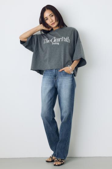 刺繍ロゴTシャツ 詳細画像