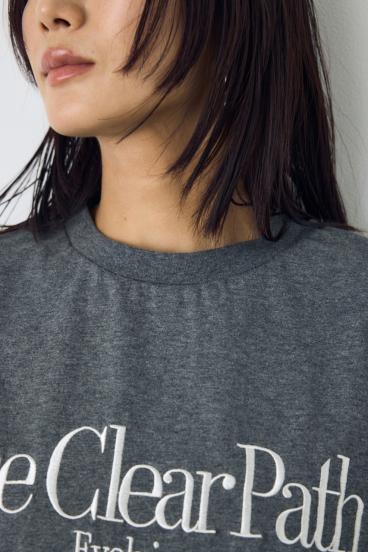 刺繍ロゴTシャツ 詳細画像