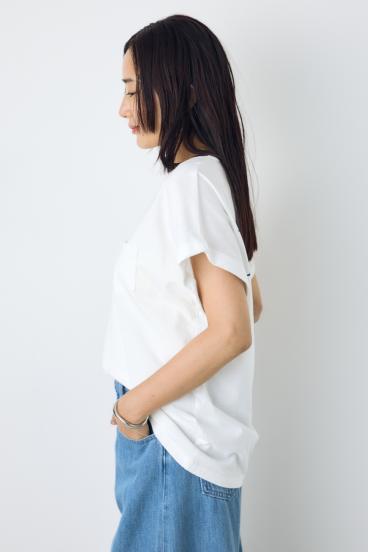 バックプリントTシャツ 詳細画像
