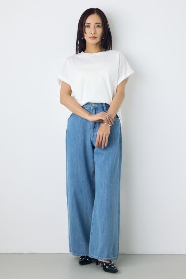 バックプリントTシャツ 詳細画像