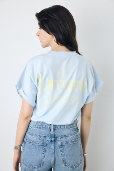 バックプリントTシャツ 詳細画像