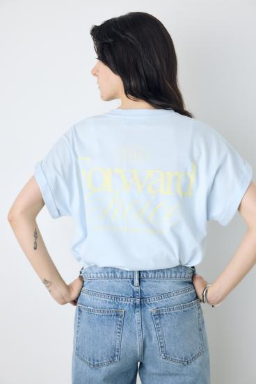 バックプリントTシャツ 詳細画像