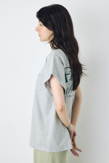 バックプリントTシャツ 詳細画像
