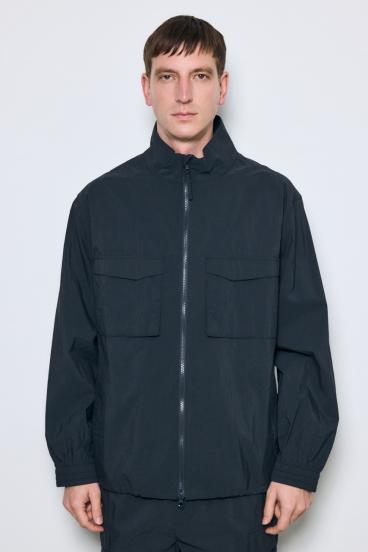 トライファンクションスタンドカラーブルゾン 詳細画像