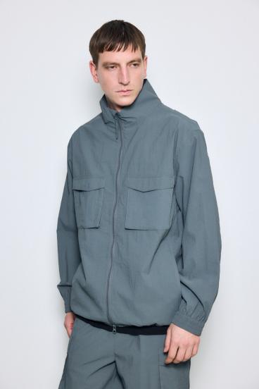 トライファンクションスタンドカラーブルゾン 詳細画像