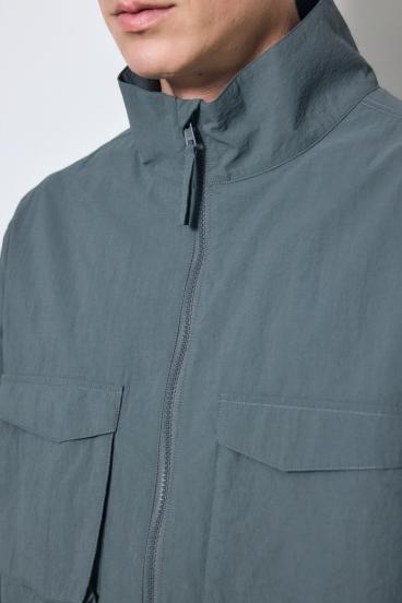 トライファンクションスタンドカラーブルゾン 詳細画像