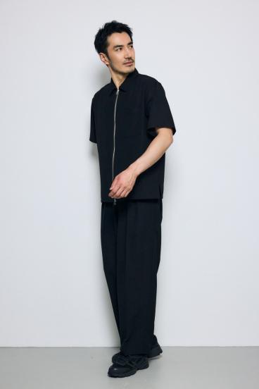 メッシュスラックスパンツ 詳細画像