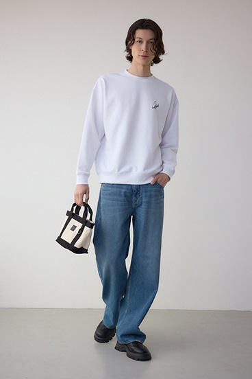 パッチ付きミニトートバッグ 詳細画像