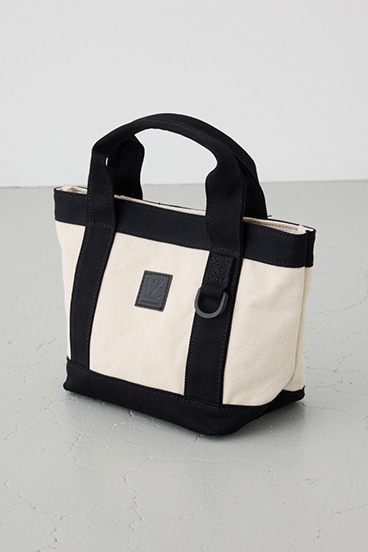 パッチ付きミニトートバッグ 詳細画像