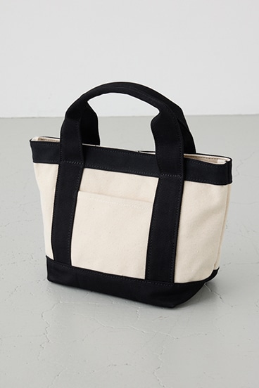 パッチ付きミニトートバッグ 詳細画像