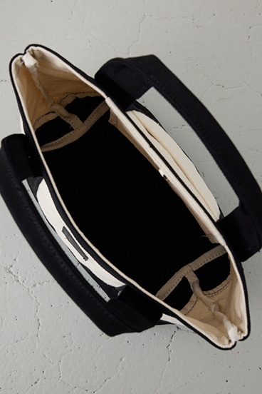 パッチ付きミニトートバッグ 詳細画像