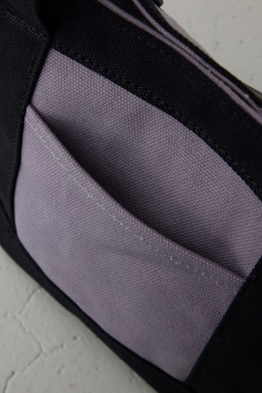 パッチ付きミニトートバッグ 詳細画像