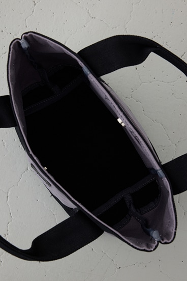 パッチ付きミニトートバッグ 詳細画像