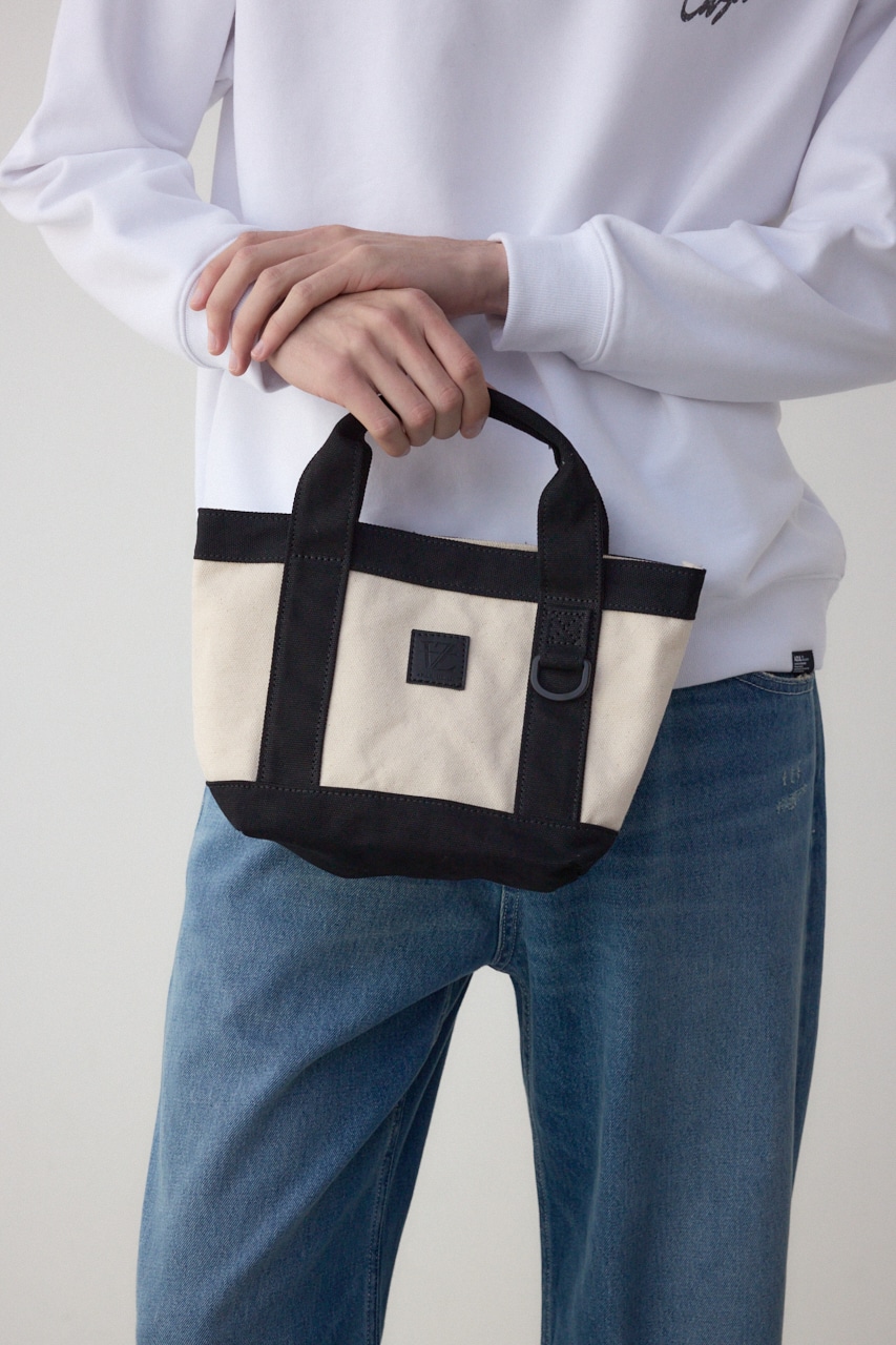 パッチ付きミニトートバッグ｜MEN｜251JSB55-2141｜AZUL BY MOUSSY