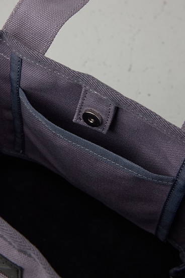 パッチ付きミニトートスクエアバッグ 詳細画像