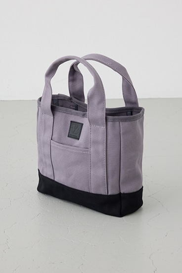 パッチ付きミニトートスクエアバッグ 詳細画像