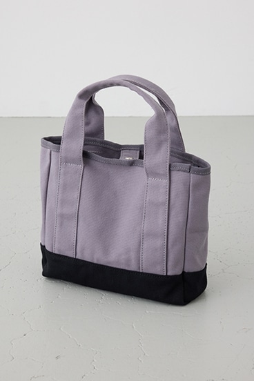 パッチ付きミニトートスクエアバッグ 詳細画像