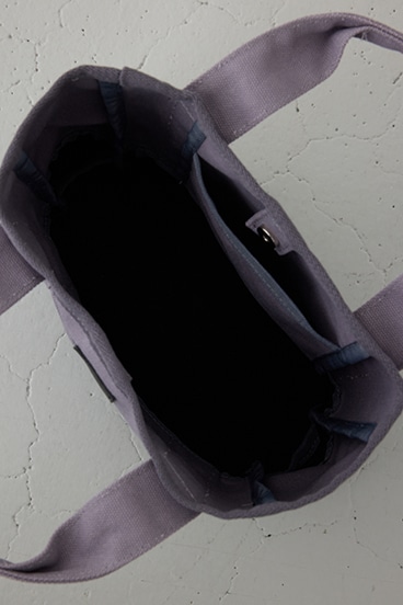 パッチ付きミニトートスクエアバッグ 詳細画像