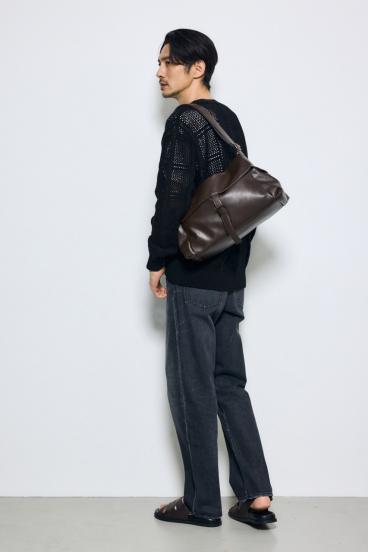 合皮ショルダーバッグ 詳細画像