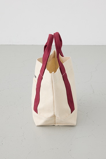 ロゴ刺繍ミニトートバック 詳細画像