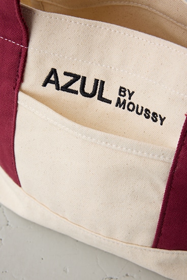 ロゴ刺繍ミニトートバック 詳細画像